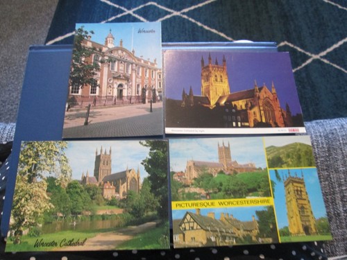 Postcards worcester - 4,