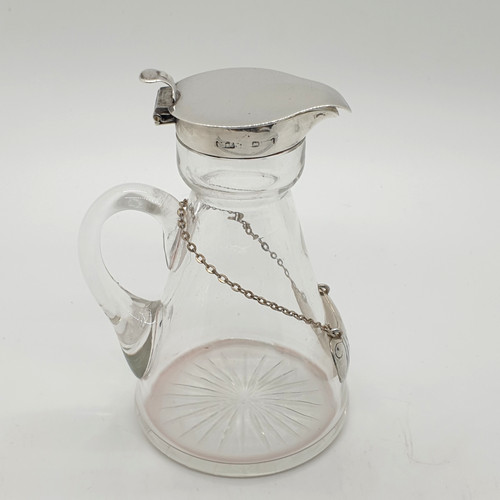 Antique sterling silver glass - silver,