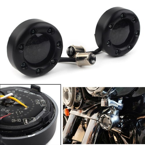 Led black fire ring - 2x, turn