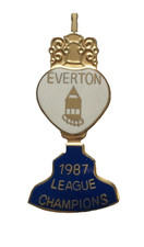 Everton Football Club League Champions 1987 Badge