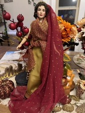 Franklin Mint JULIA Roman Empress Vinyl Doll 16"