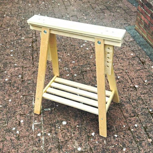 Mittback trestle table - trestle,