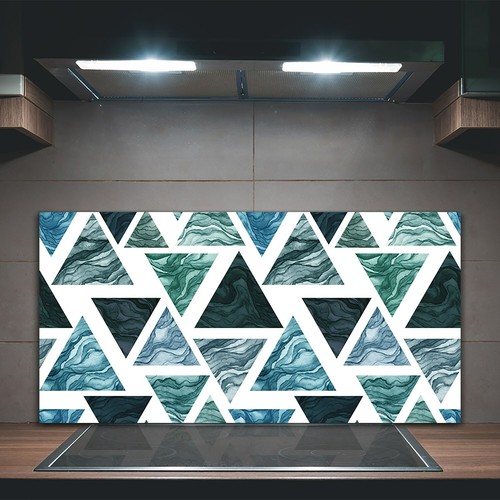 Kitchen splashback toughened - kitchen,