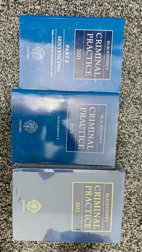 Blackstone criminal practice - criminal,