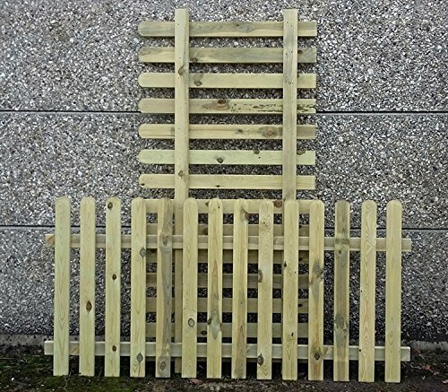 Picket garden fence panels - picket,