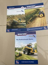 Bomford Of Evesham Hedgecutters Buzzard Falcon Etc  brochures Job lot x3