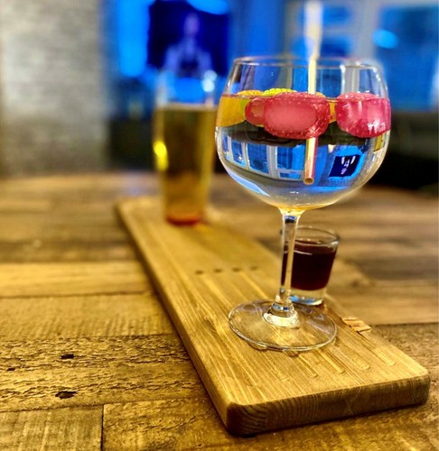 Personalised wooden bar runner - personalised,