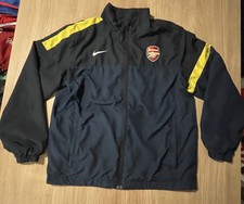 Boys Nike Arsenal Football Top Jacket Coat Windbreaker Tracksuit Top age 12-13