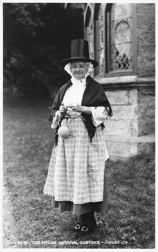 The welsh national costume - the,