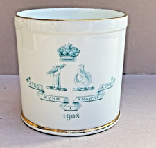 ANTIQUE BARON SHUTTLEWORTH GAWTHORPE HALL 1908 POLITICAL FOLEY POTTERY MUG