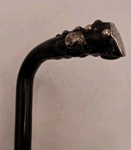 Sterling silver walking stick - silver,