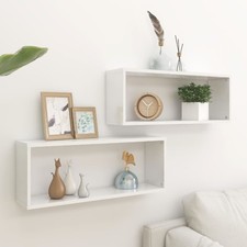 2/4/6x Wall Shelves Engineered