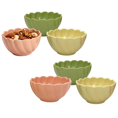 Set scalloped ceramic - 6,