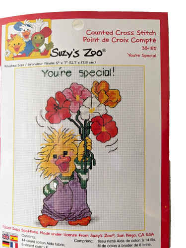 Janlynn cross stitch kit suzys - janlynn,