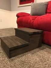 Rustic Dark Walnut Wooden Pet
