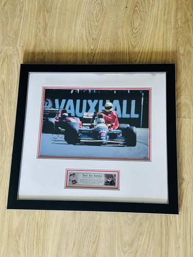 Nigel mansell hand signed - nigel,