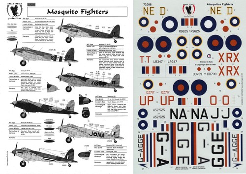 Eagle strike decals 72 - strike, 1/72