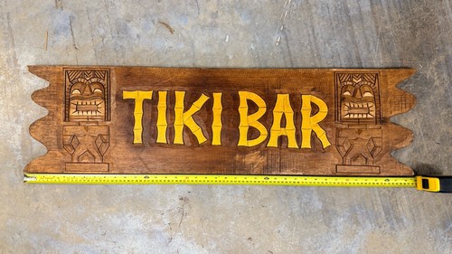 Large 97cm hand carved - large, wooden