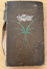 Album of 260+ early postcards Topo Street views Artists drawn, many to Burscough