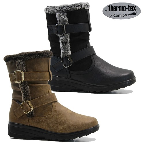 Ladies winter thermal boots - winter,