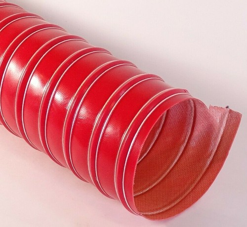 Red orange air ducting pipe - air,