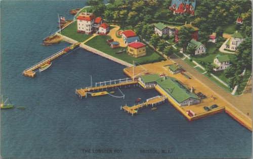 Postcard the lobster pot - lobster,