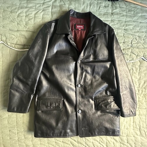 Vintage leather redskins - leather,