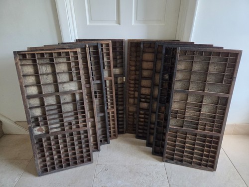 Wooden printers - 10,