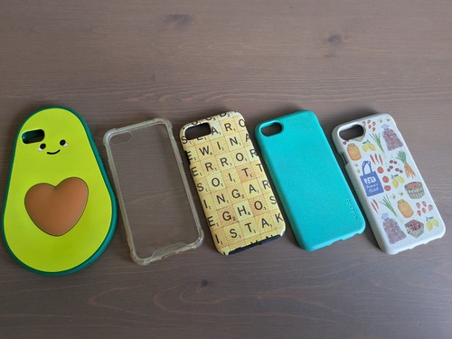 Lot used iphone - used, cases