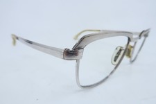 Vintage 50s white gold filled eyeglasses frames Doublé Or Laminé made in France