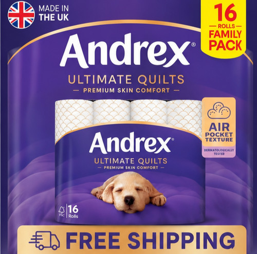 Andrex ultimate quilts - andrex, toilet