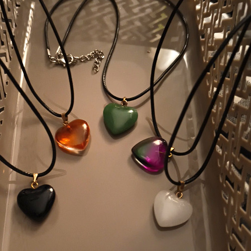 1pc heart pendant - 1pc,