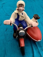 Wallace and Gromit Motorcycle and sidecar  1989 Vintage