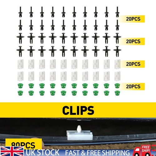 80pc side skirt fitting kit - 80pc,