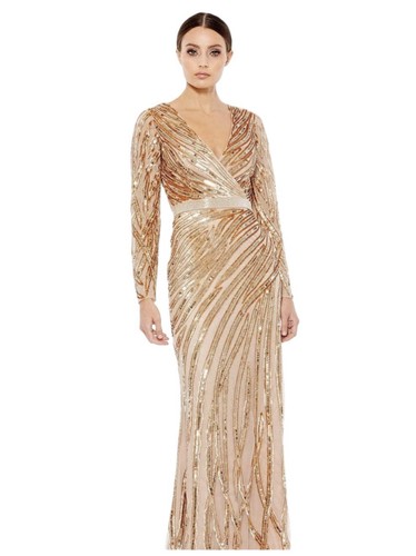 Mac duggal 5438 copper silver - 5438,