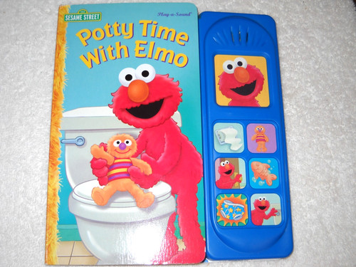 Potty time with elmo book - with,