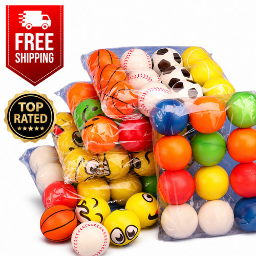 6pcs foam balls for kids - foam,