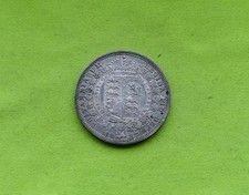 1887 UK Silver HALF CROWN coin