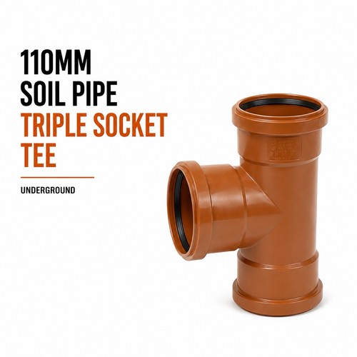 110mm underground soil - 110mm, pipe