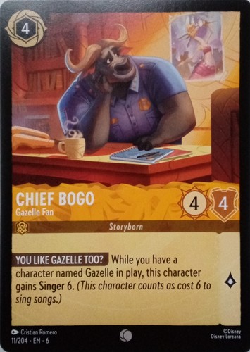 204 chief bogo gazelle - 11/204,