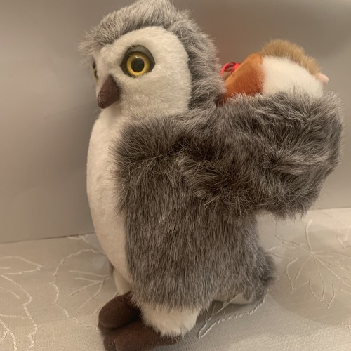 Whimsy plush owl holding - whimsy,