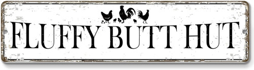 12x3 inch fluffy - inch, sign