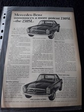 MERCEDES 230SL & 250SL  -