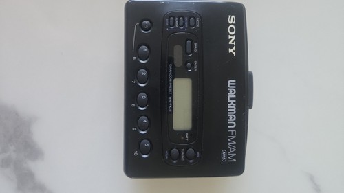 Sony walkman 28 untested - sony, fx-28