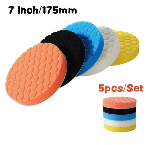 5pcs 180mm car - 7", pad