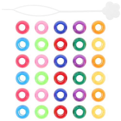 Box decorative hair beads - decorative,