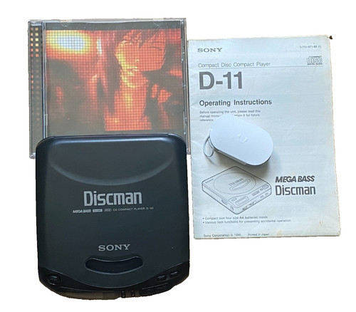 Sony discman 141 player - sony, d-141
