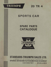 TRIUMPH TR4. ORIGINAL FACTORY