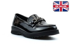 Girls School Shoes Slip On