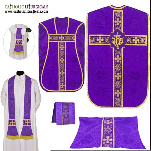 New purple roman fiddleback - new,